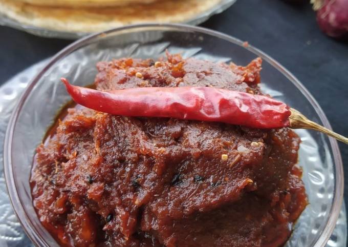 পেঁয়াজের চাটনি রেসিপি