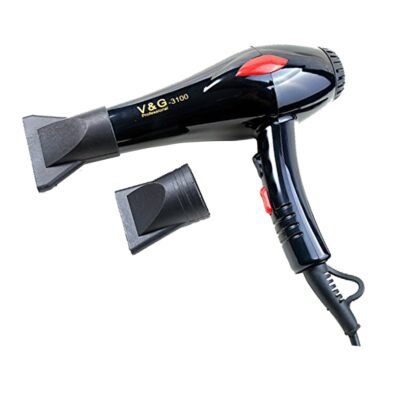 V&G Professional 3100 Hair Dryer (Black)