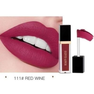 Beauty Glazed Super Mini Matte Liquid Lipstick-111 (Red_Wine)