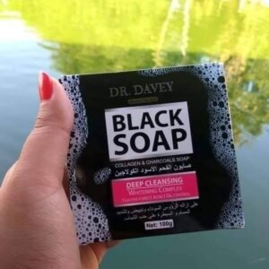 DR.DAVEY Black soap Collagen & Charcoals soap