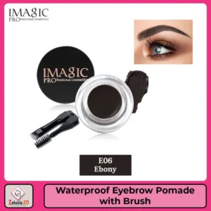 IMAGIC Professional Eyebrow Gel: Waterproof Brow Pomade with Brush for Perfect Brows